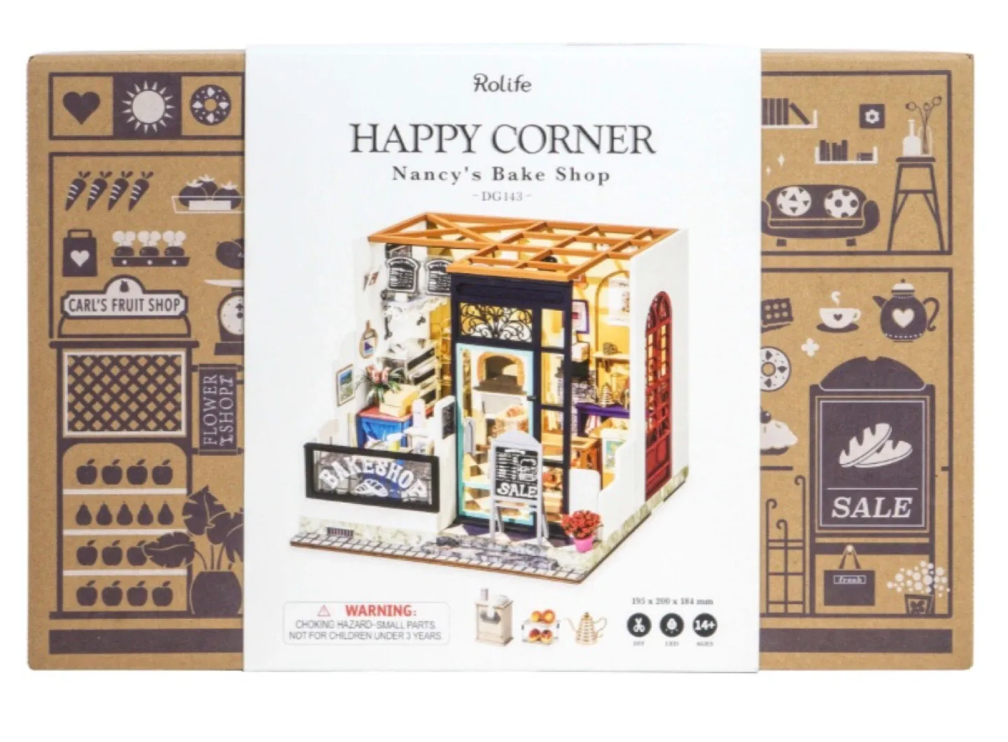 *Brand New* Nancy’s Bake Shop  Bakery Store Miniature Dollhouse image indicator(3)