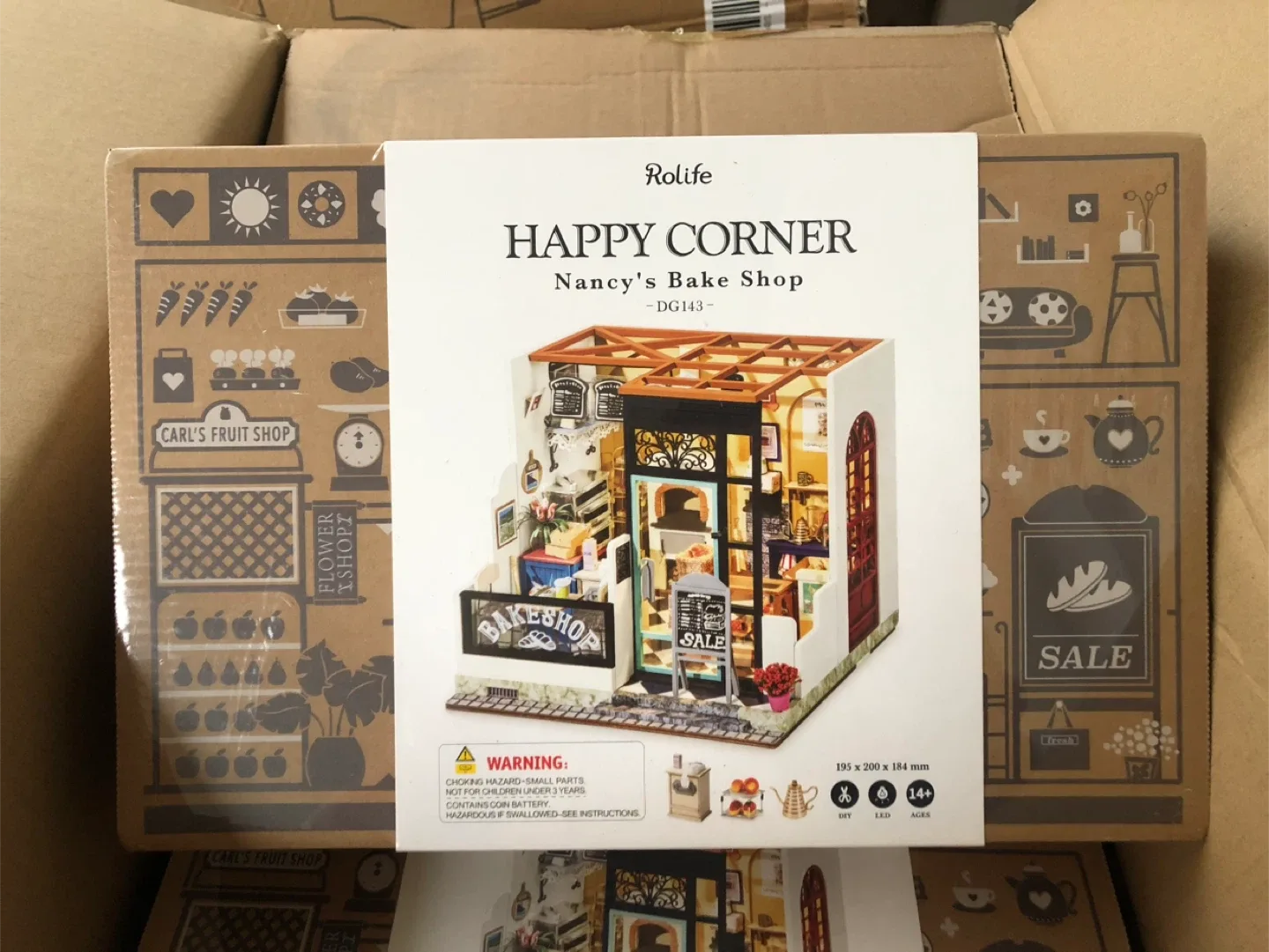 *Brand New* Nancy’s Bake Shop  Bakery Store Miniature Dollhouse image indicator(5)