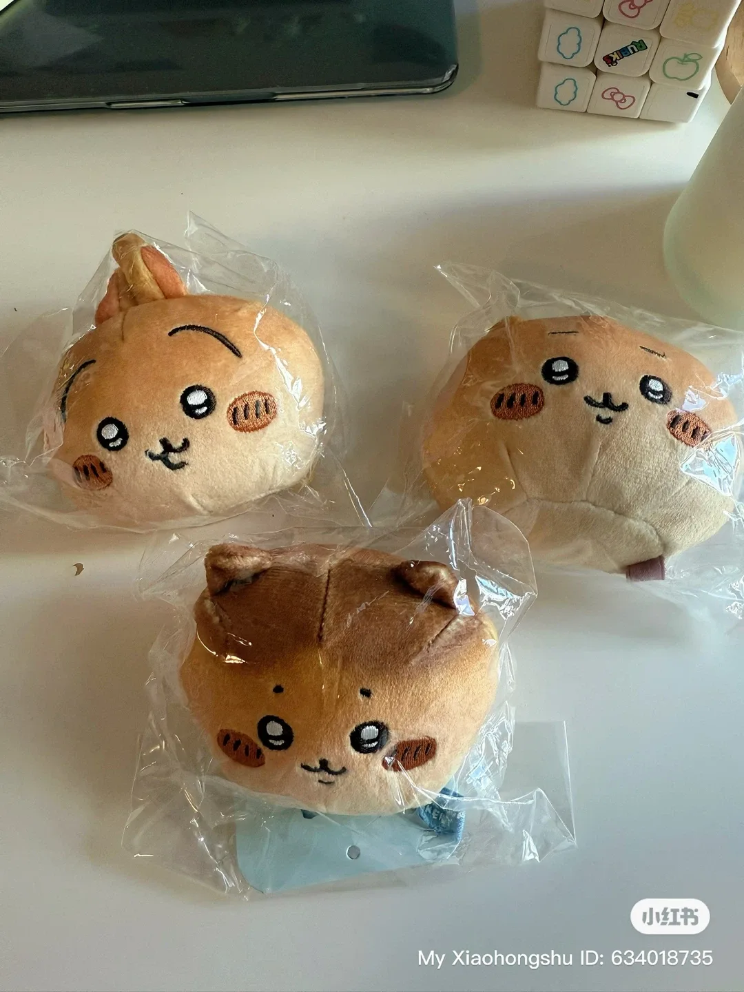 chiikawa bakery plush, coin purse image indicator(3)