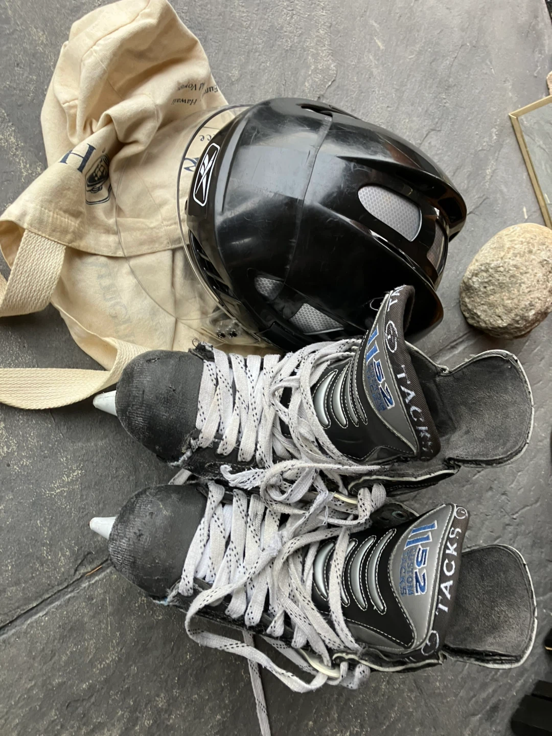 Hockey Gear Bundle - Tacks Skates, Easton Gloves - photo 4