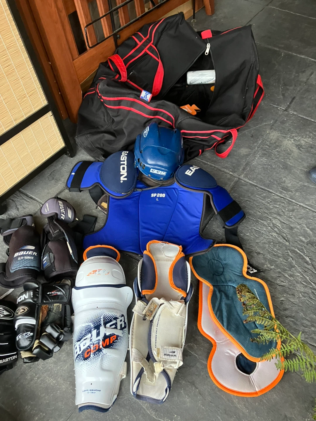 Hockey Gear Bundle - Tacks Skates, Easton Gloves - photo 2