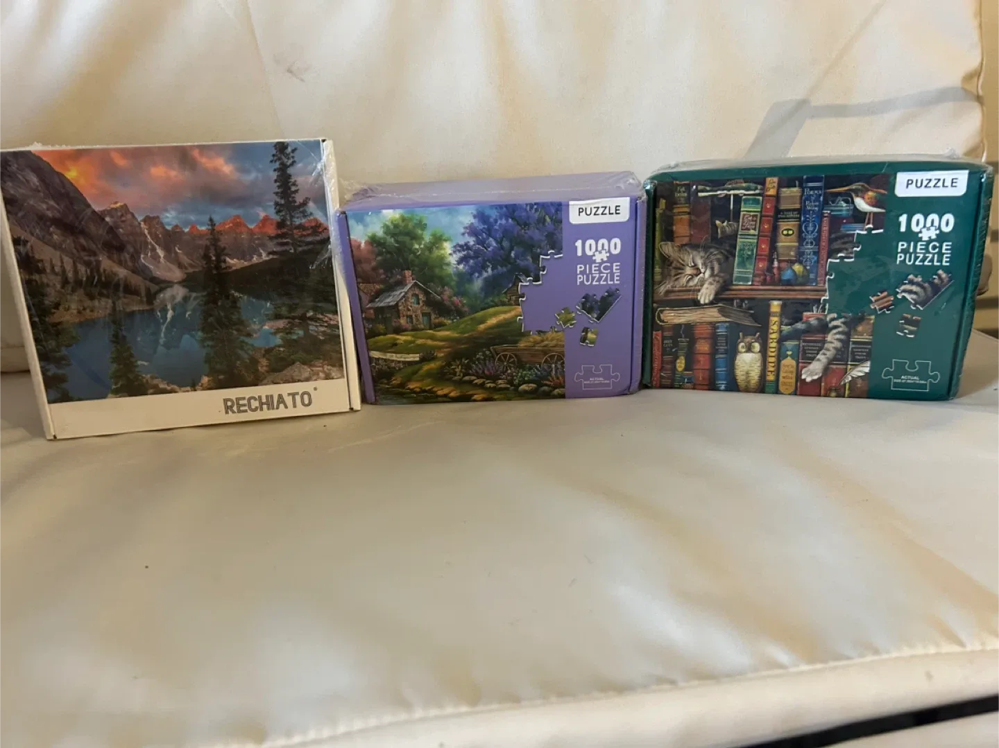 1000 Piece Puzzles set of 3 - $15 thumbnail