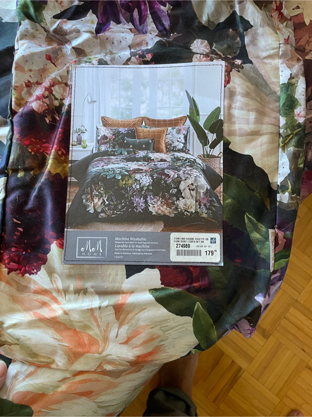 M&M Home Fiori Double Duvet Cover Set - photo 3