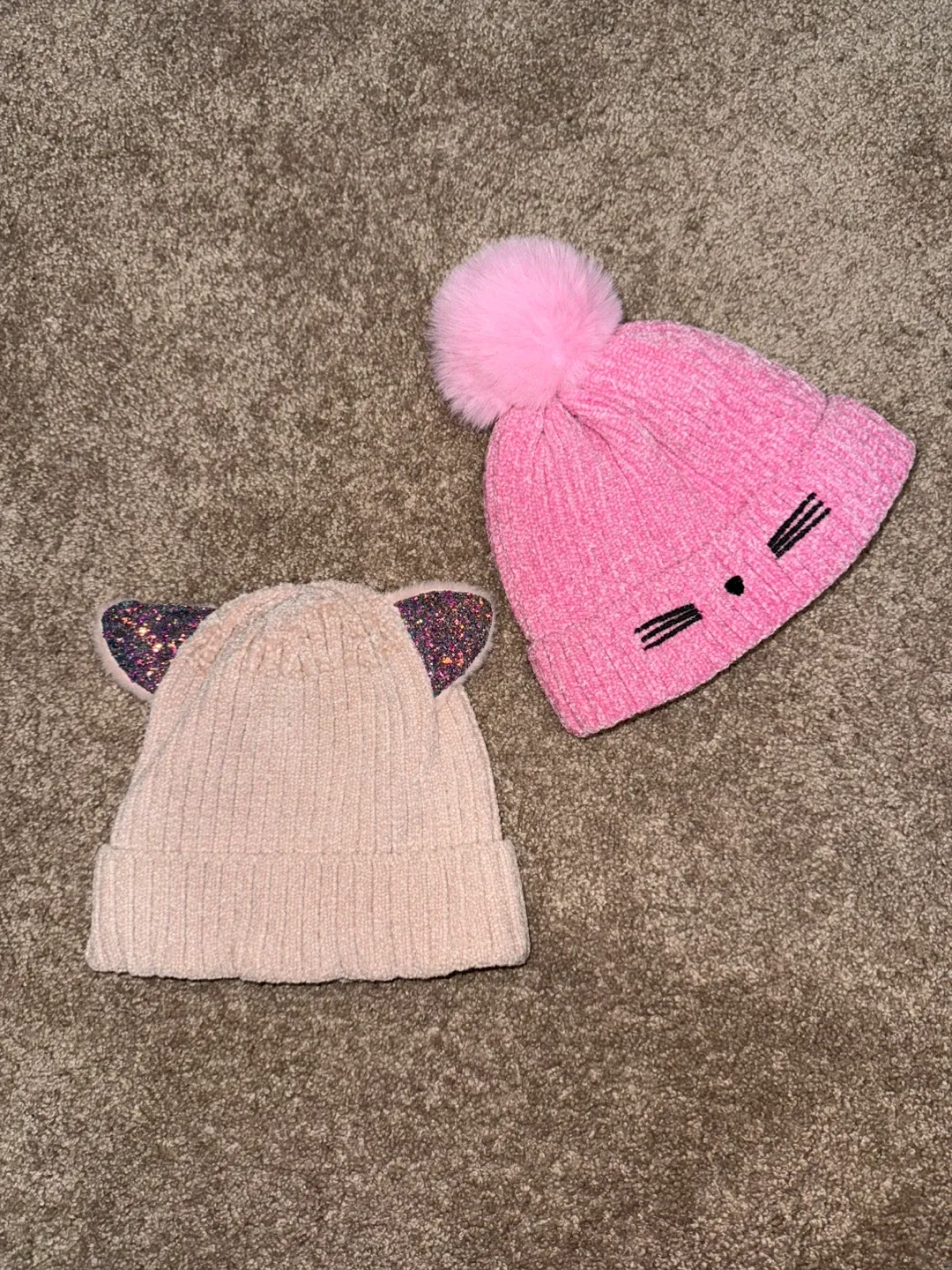 Two Cute Pink Kids' Hats thumbnail