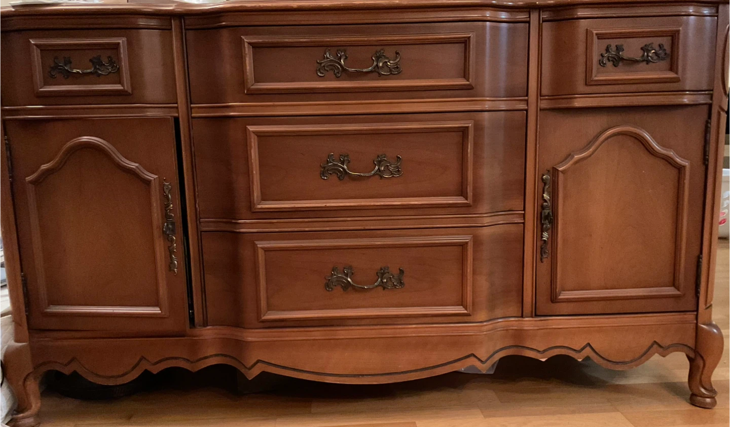 Vintage Wooden Buffet/Sideboard - photo 2