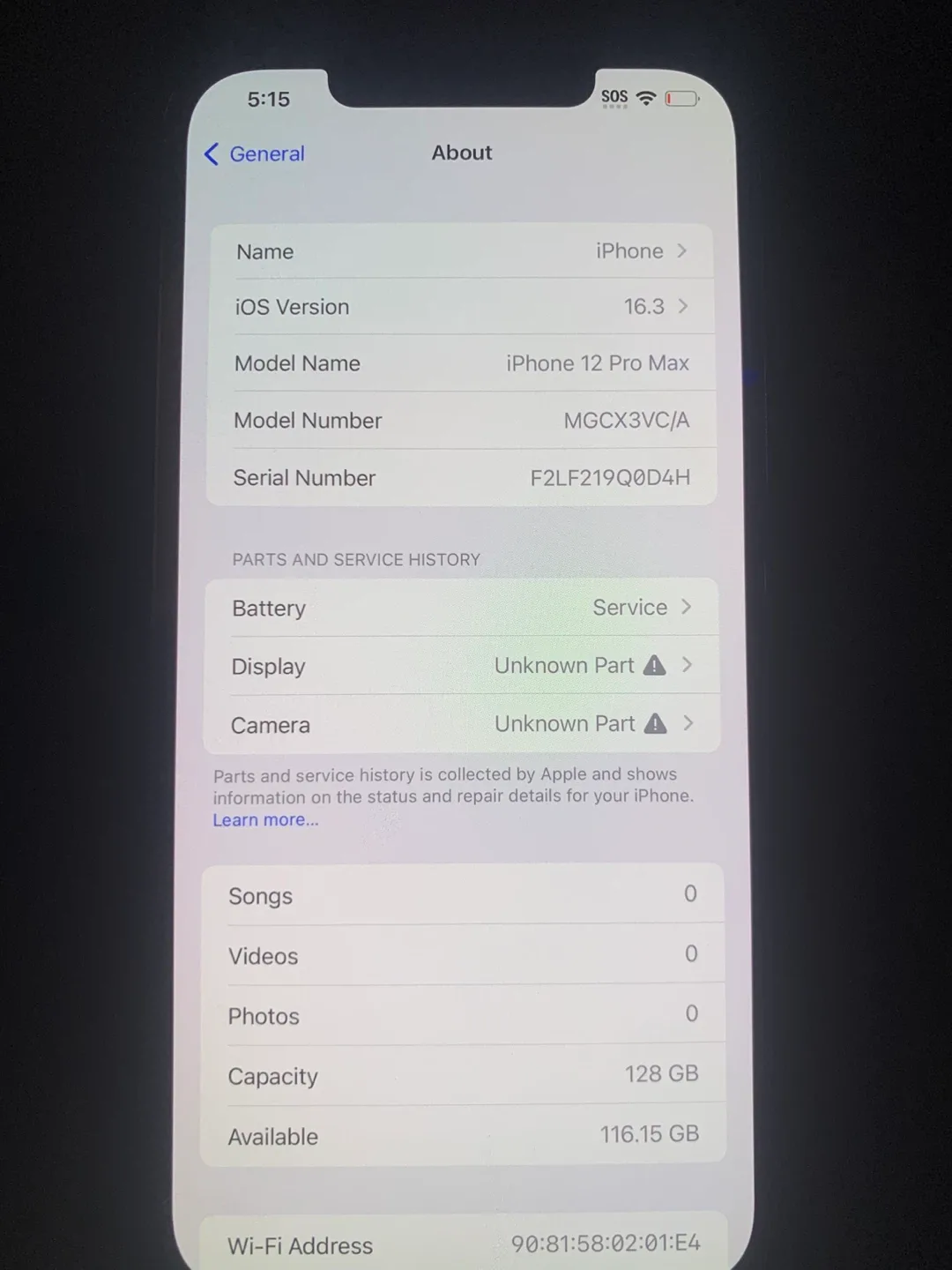 iPhone 12 Pro Max - 128Gb - Pacific Blue image indicator(3)