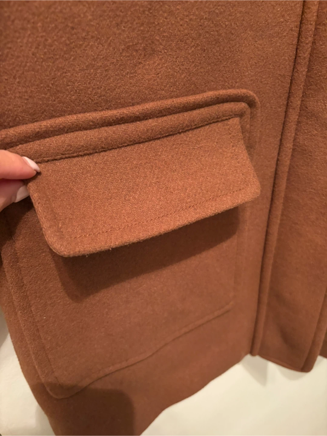 BN Dynamite Brown Duffle Coat Size L - photo 4