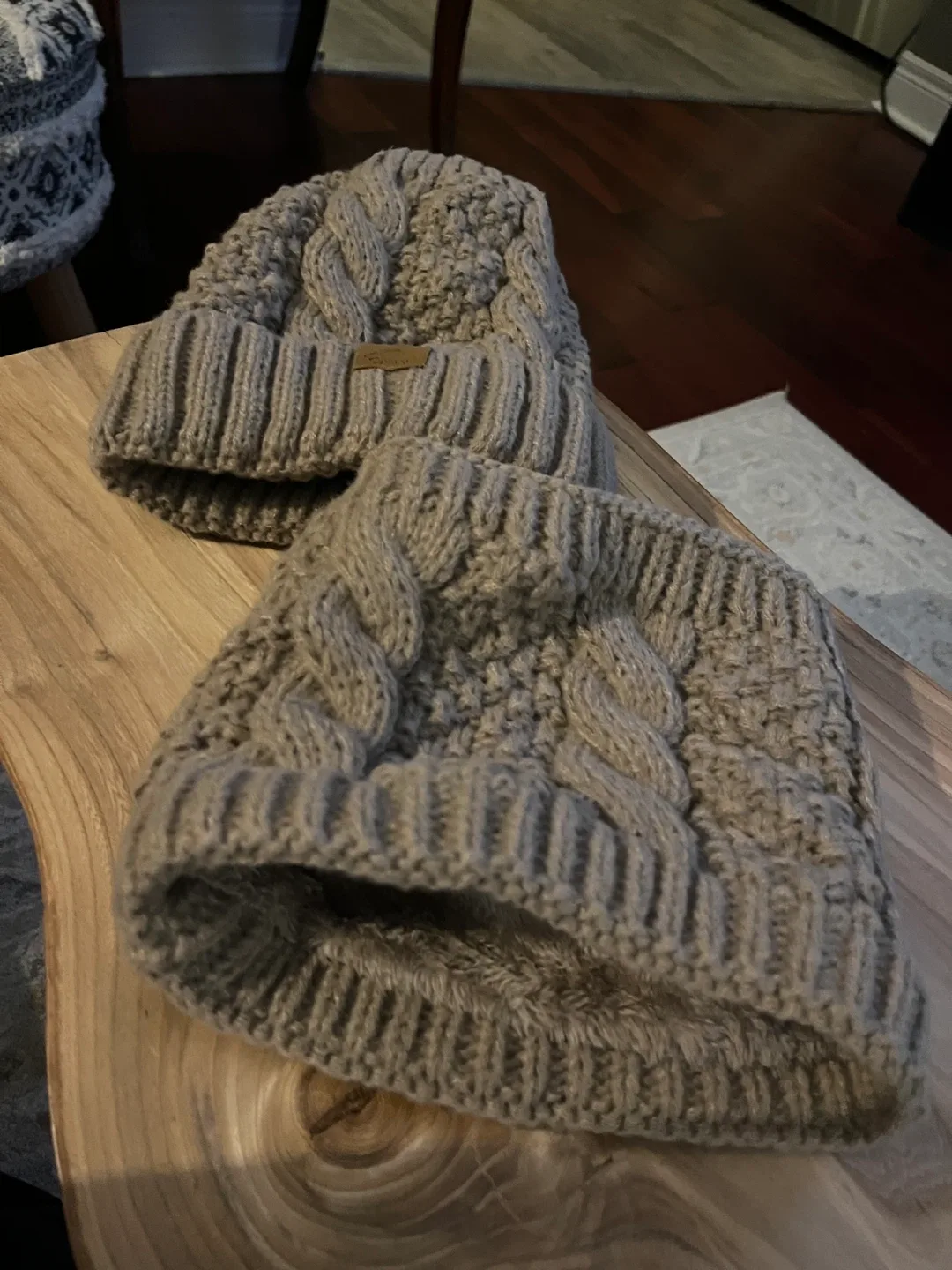 Winter warm Hat and Scarf Set thumbnail
