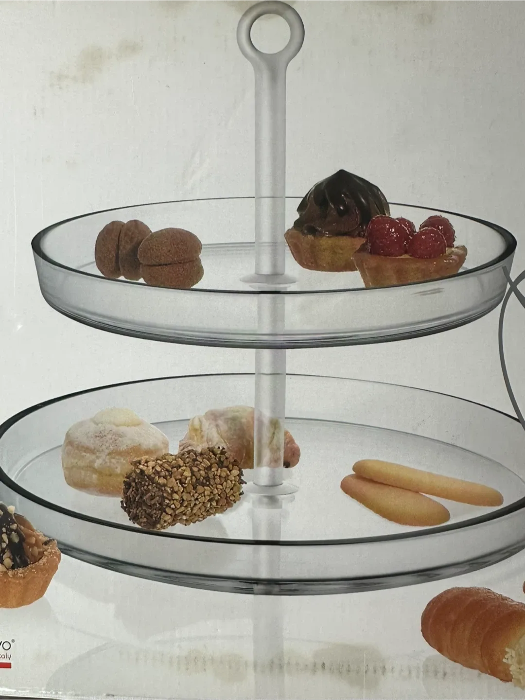 Borgonovo 2-Tier Dessert Stand - Made in Italy image indicator(2)