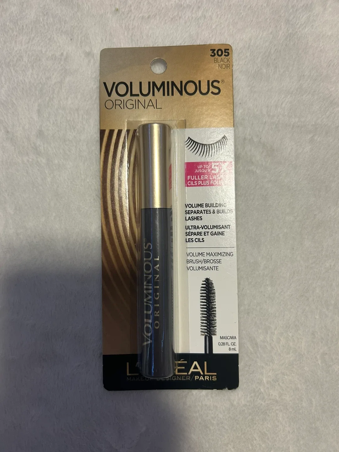 L'Oréal Voluminous Mascara - Black Noir thumbnail