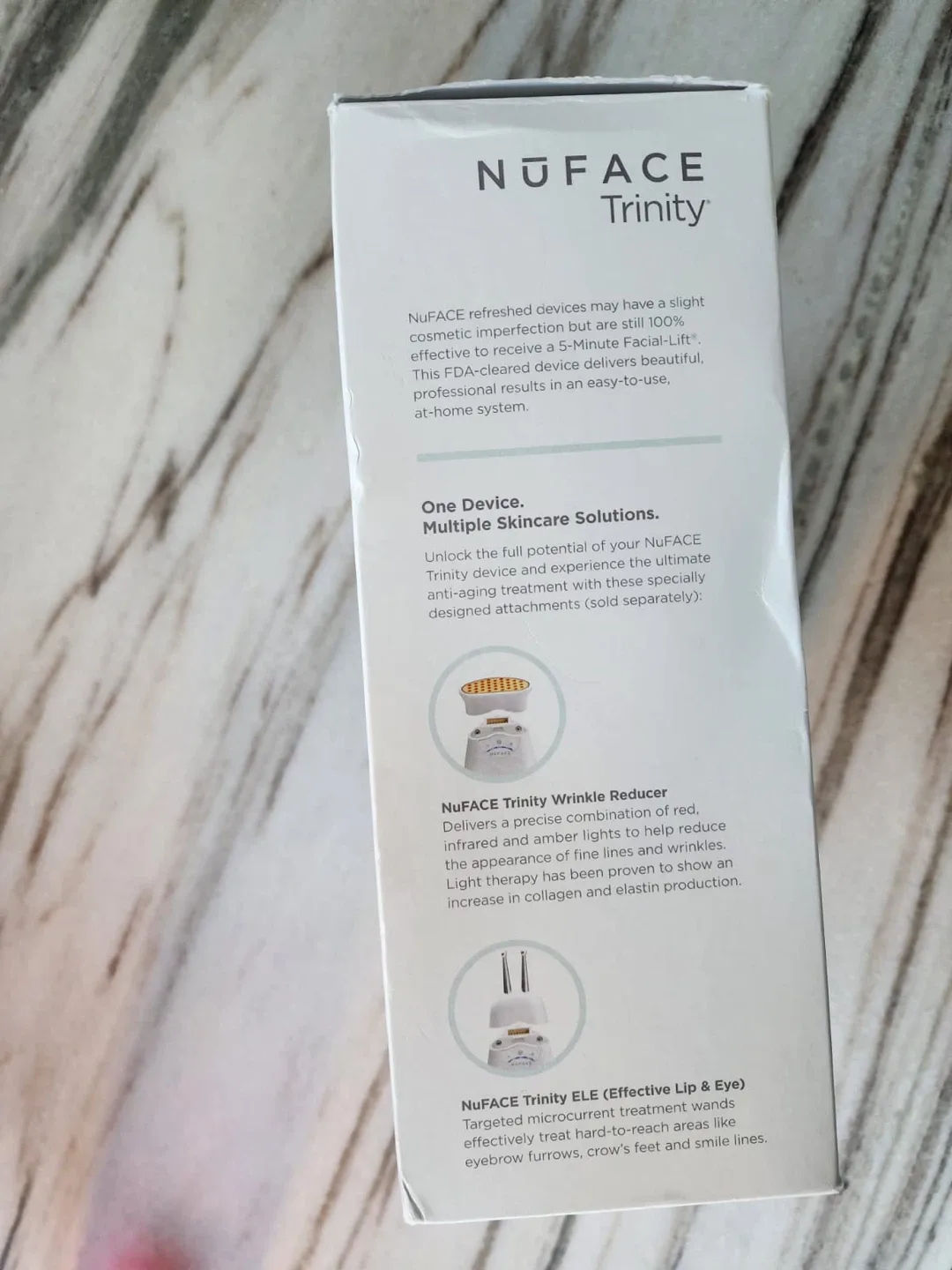 NuFACE Trinity Facial Toning Kit. Original price $350+ image indicator(4)
