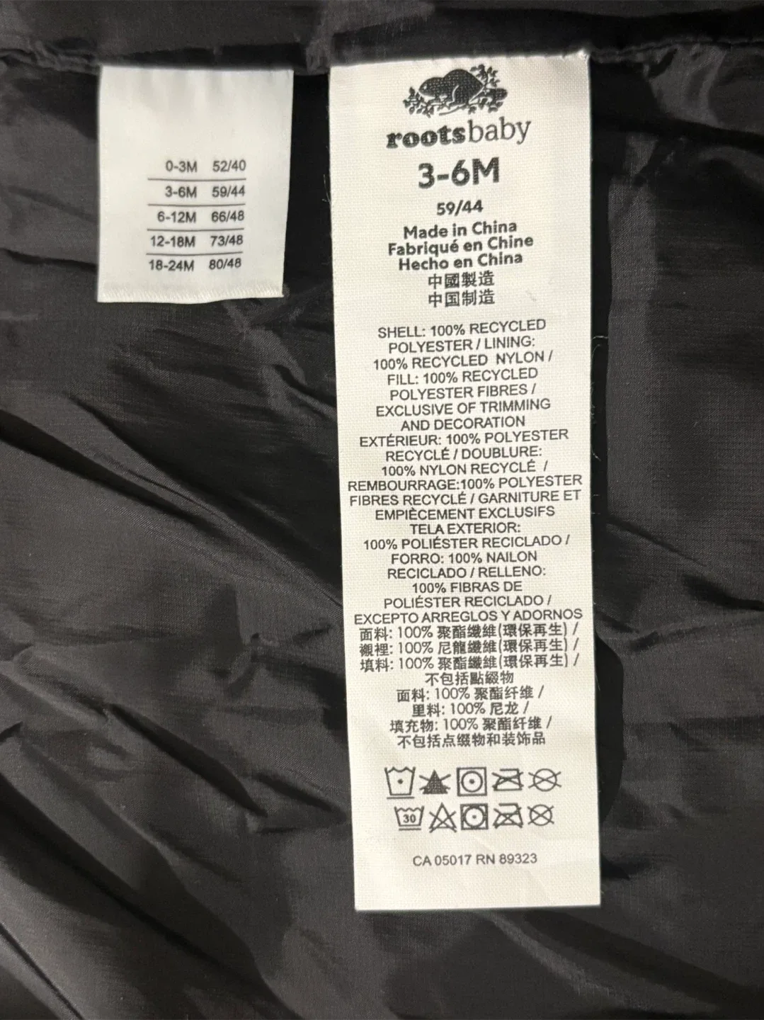 Baby Snowsuit Roots New! 3-6 months image indicator(3)