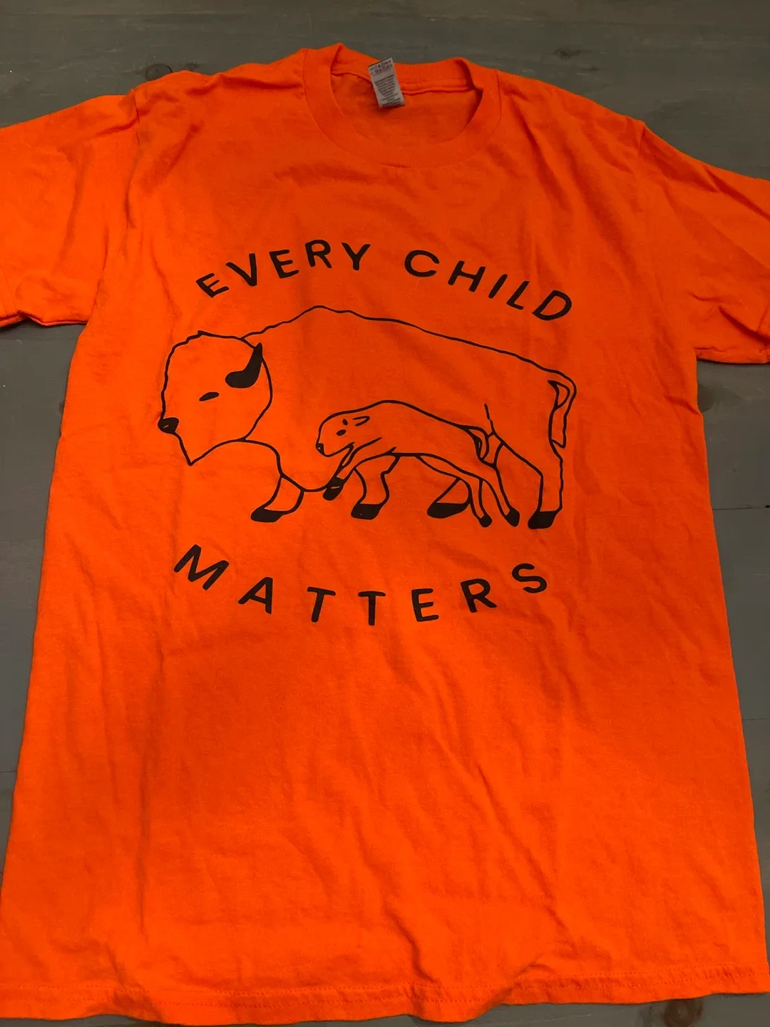 Every Child Matters Orange T-Shirt Size S thumbnail