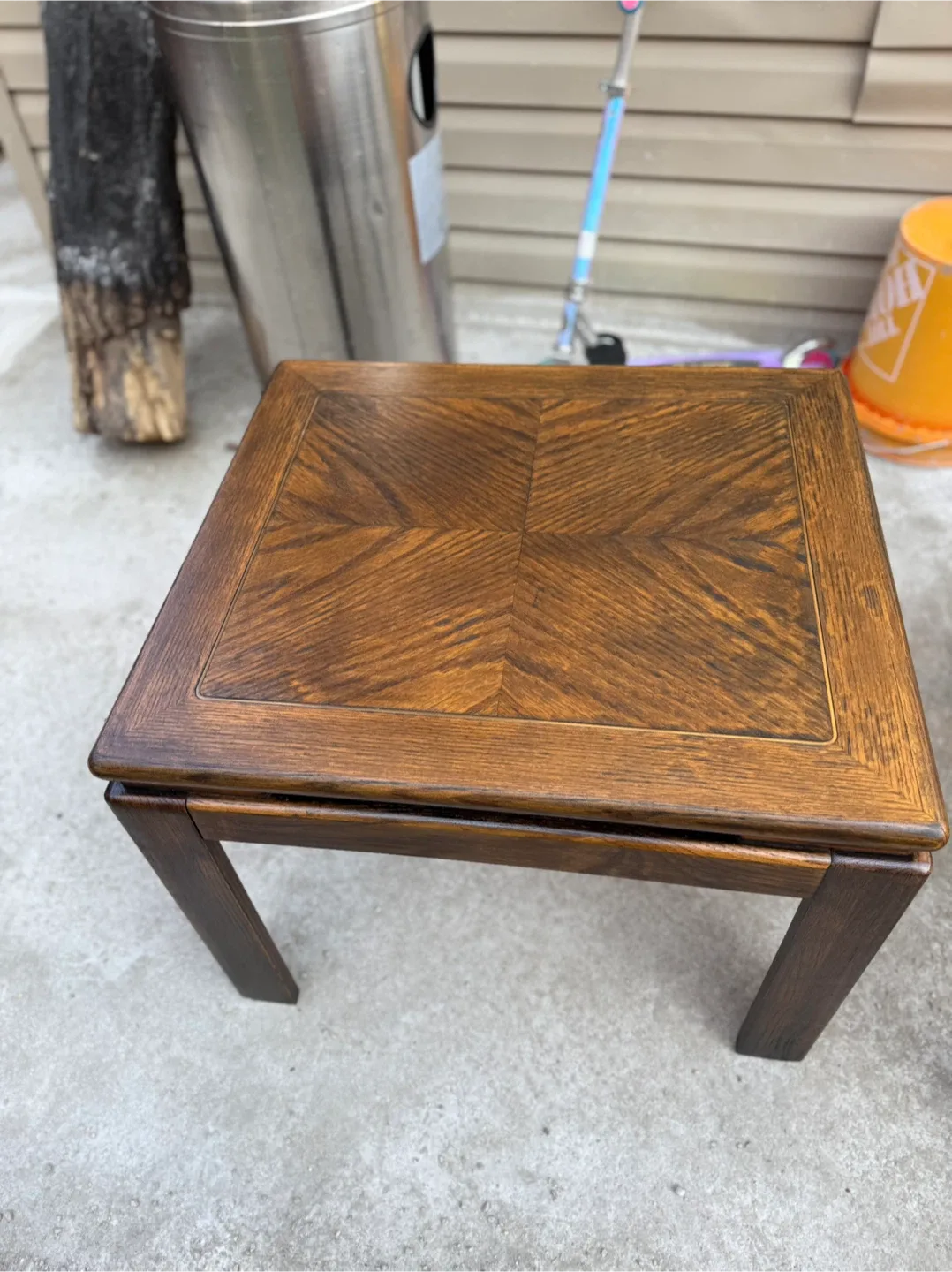 Wood End Table - 23" Square thumbnail