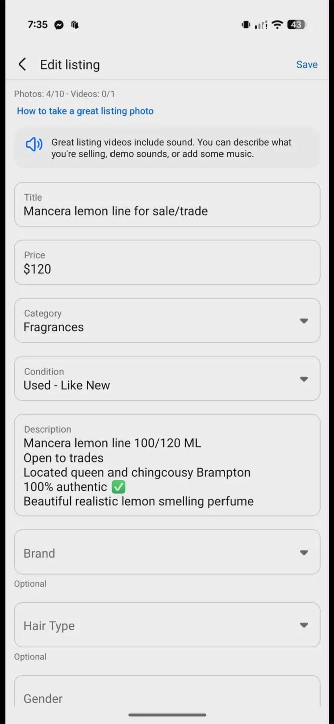 Mancera Lemon Line 120ml image indicator(3)