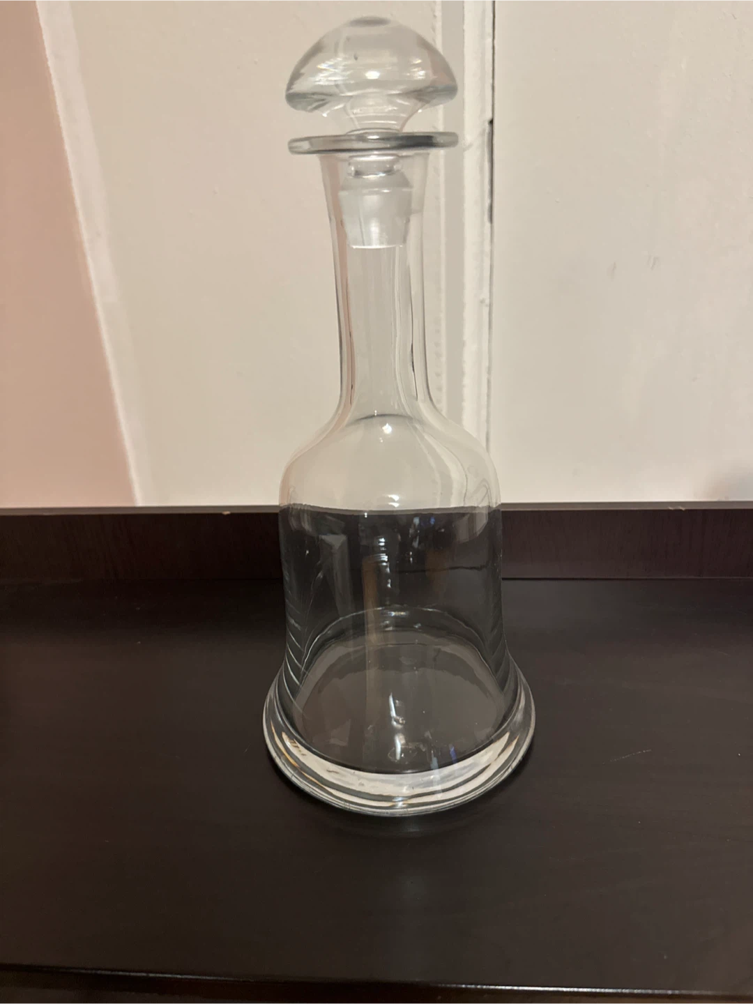 Glass Decanter with Stopper