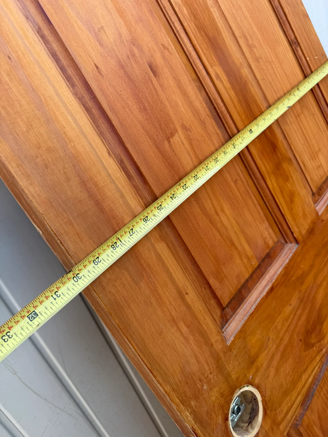 Wood Door - 80" x 30” - photo 4