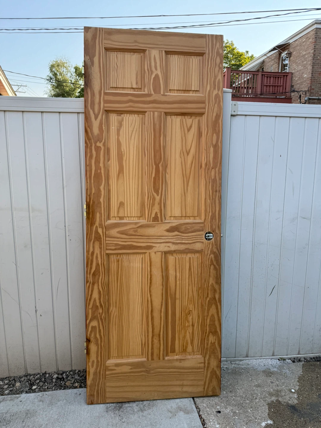 Wood Door - 80" x 30” - photo 2