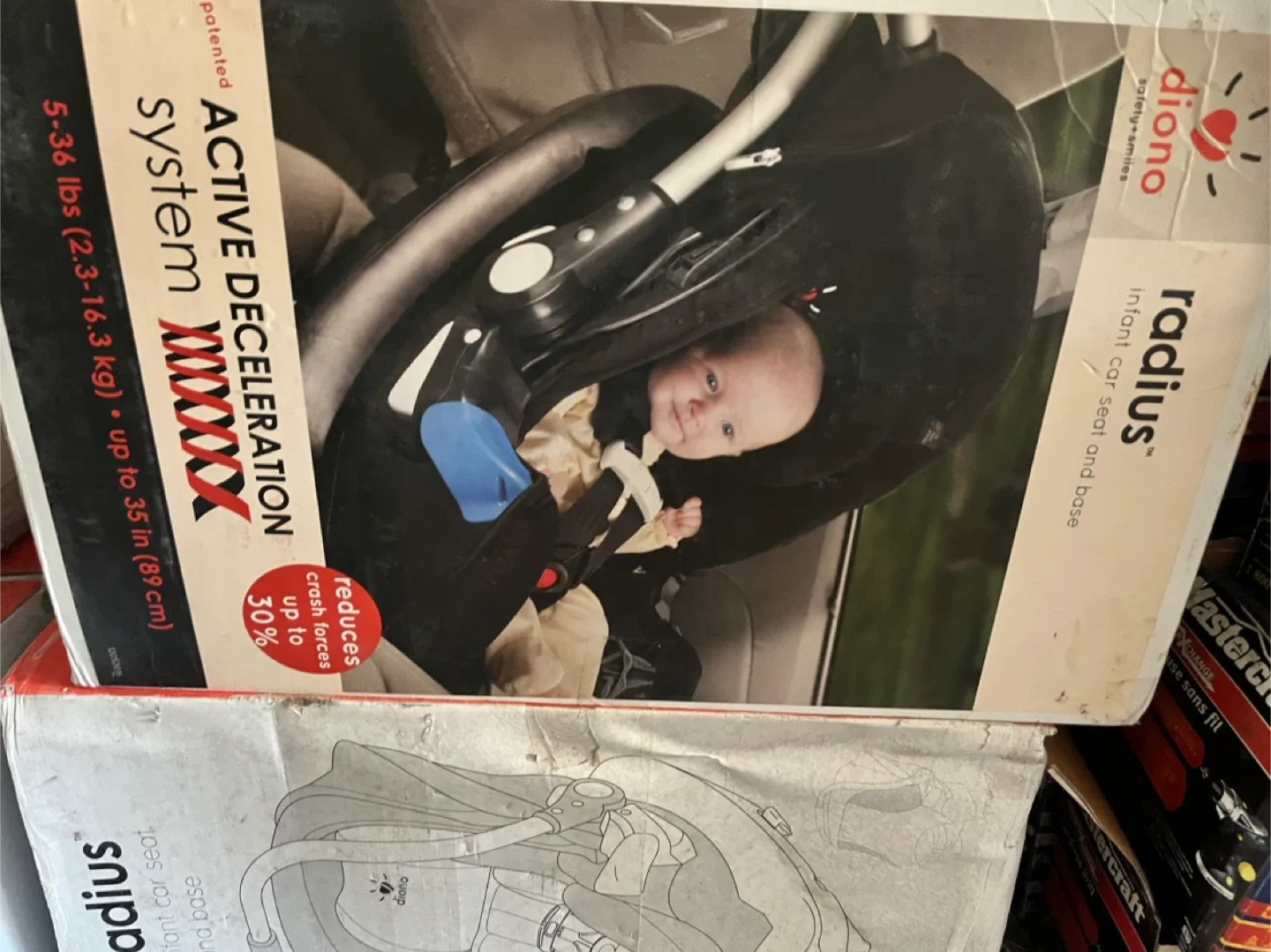 Diono Radius Infant Car Seat & Base (5-36 lbs) thumbnail