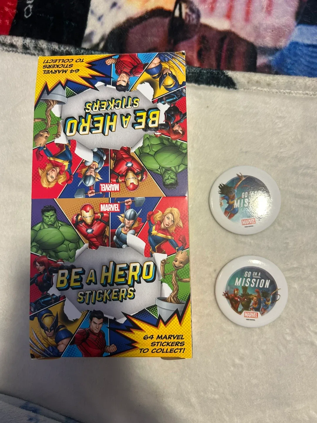 Marvel Stickers & Buttons thumbnail