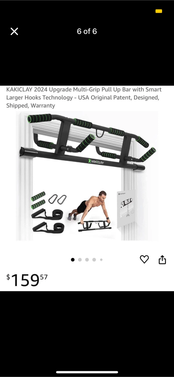 *NEW* Multi-Grip Pull Up Bar with Bands