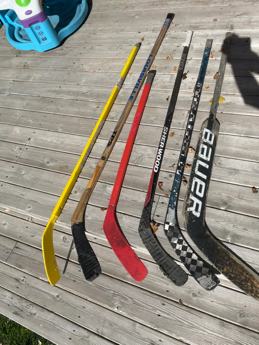 Kid and Adult Floor Hockey and Ice Hockey Sticks thumbnail