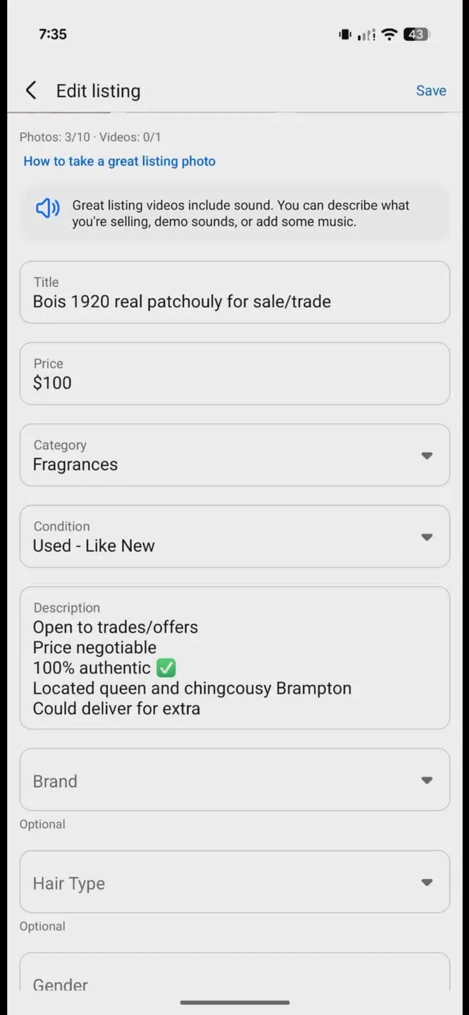 Bois 1920 Real Patchouly 50ml image indicator(3)