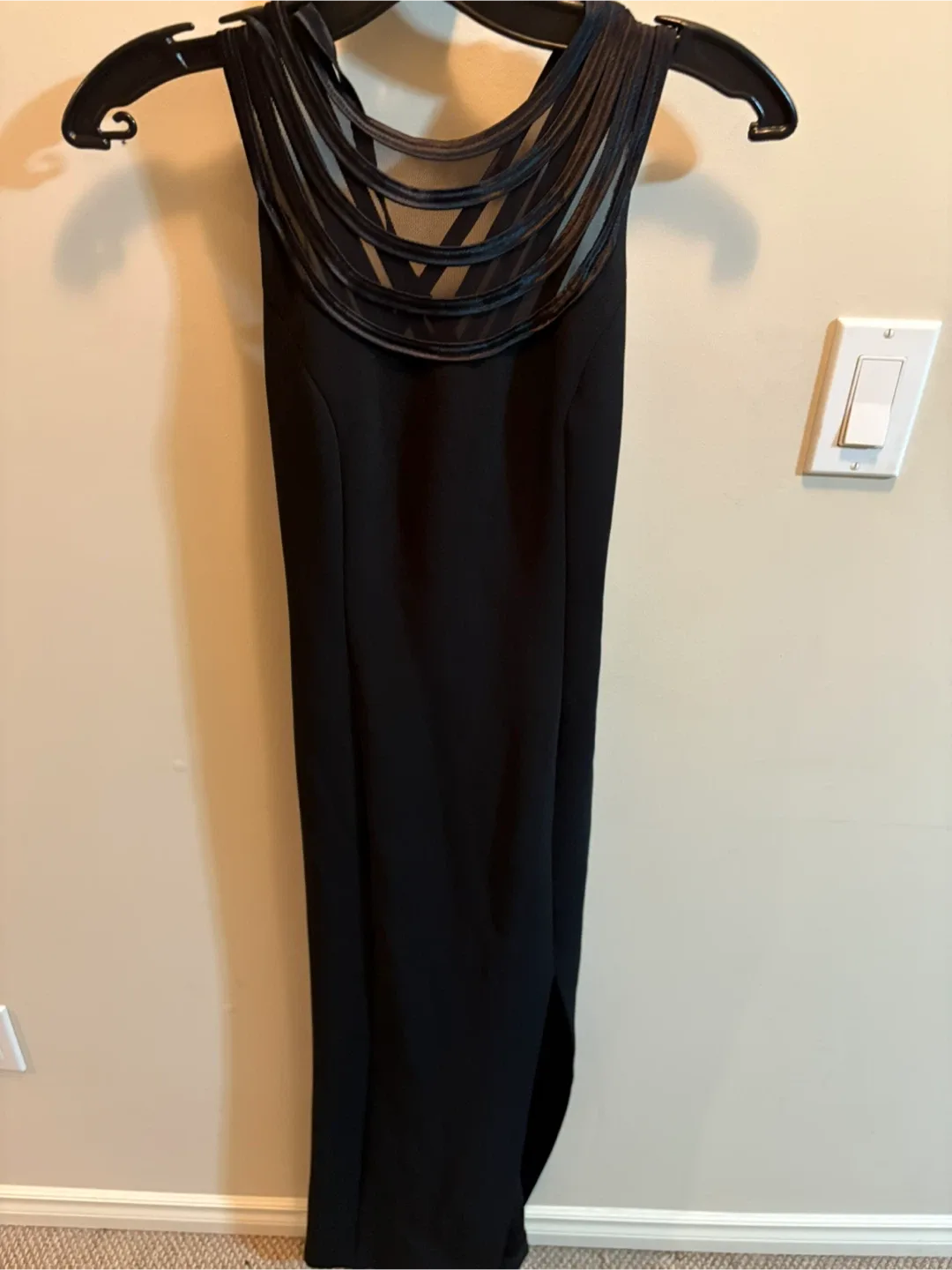 Mark Edwards Black Dress - Size 6 thumbnail