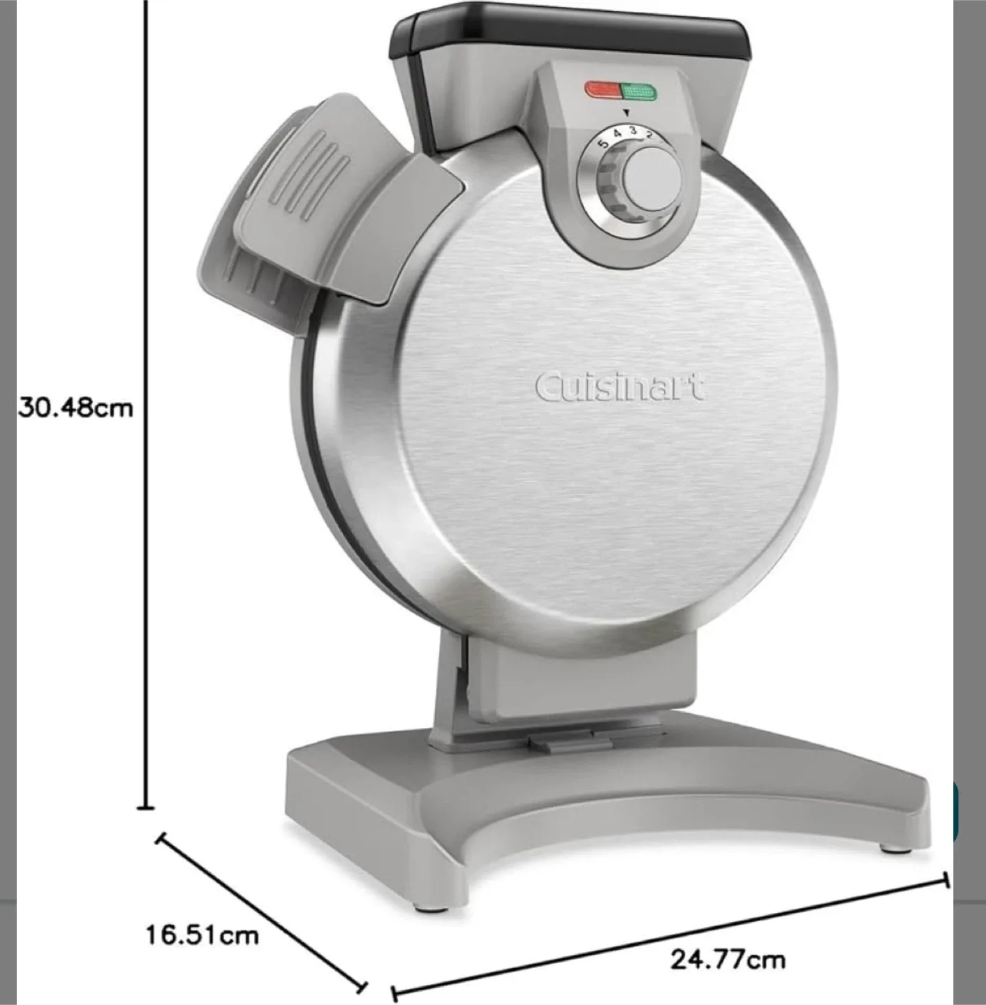 Cuisinart Vertical Waffle Maker WAF-V100C image indicator(3)