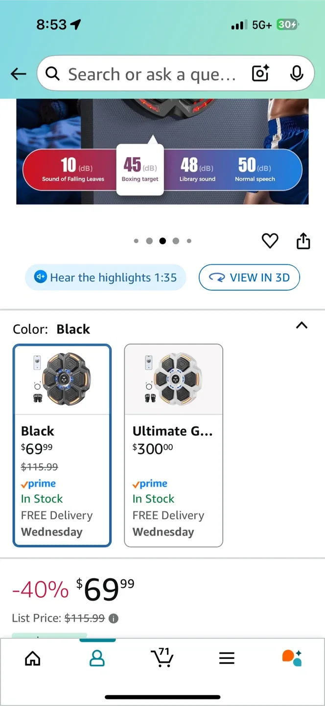 LOLBOX Music Boxing Machine - Black image indicator(3)