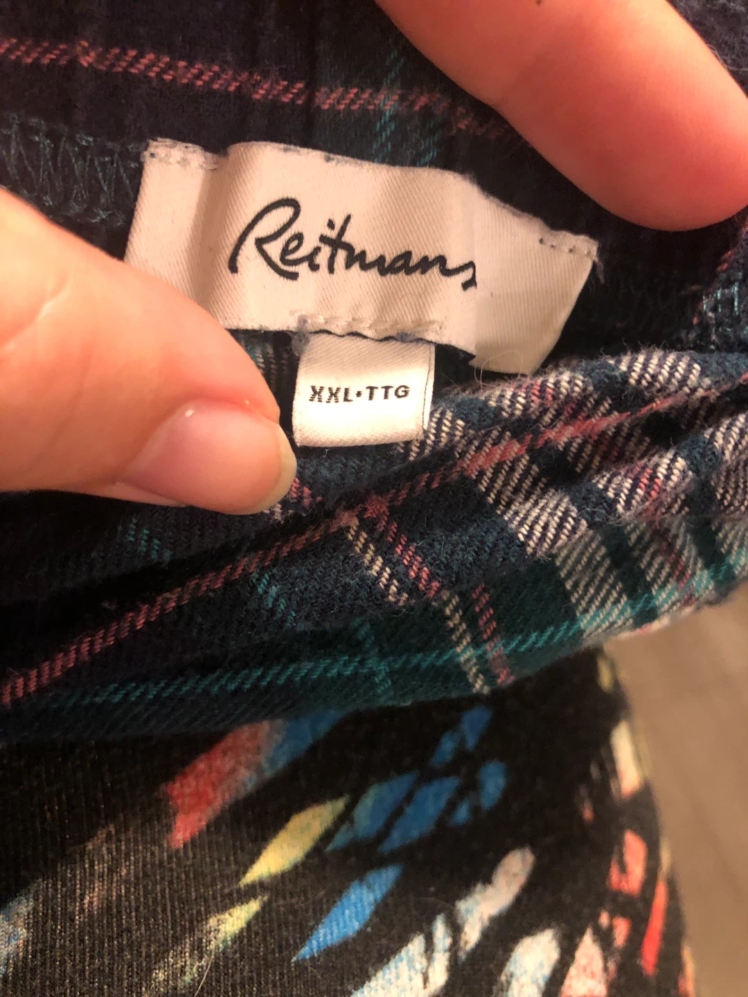 Reitmans XXL Plaid Pajama Pants - photo 2