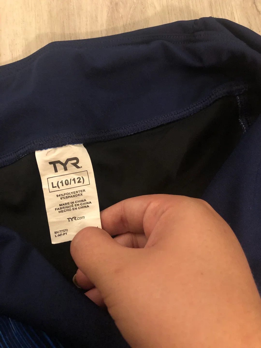 TYR L (10/12) Blue Athletic Set image indicator(3)