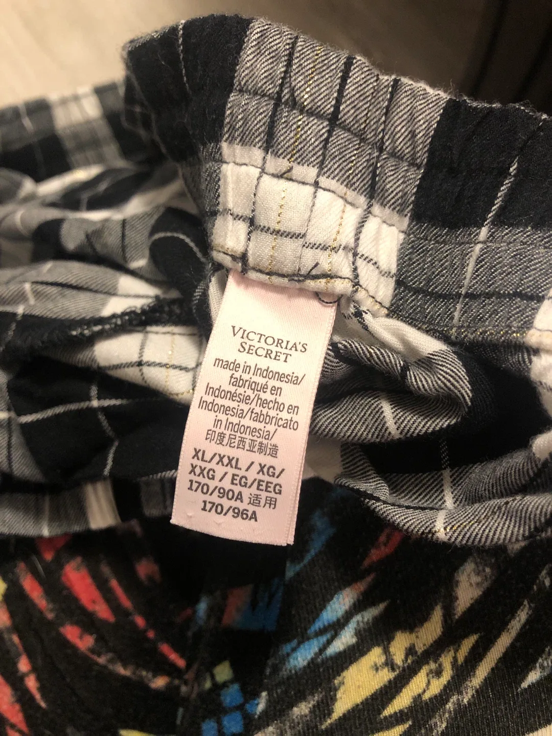 Victoria's Secret Plaid Pajama Pants XL/XXL thumbnail