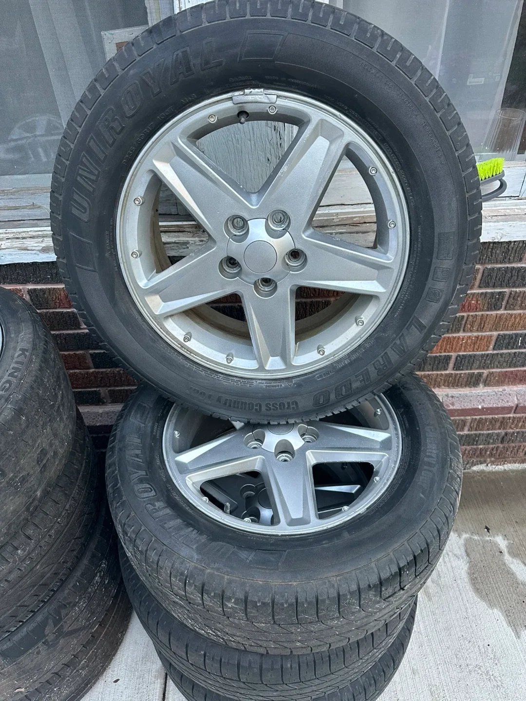 5x114.3, 17”x7” rims with all season tires image indicator(3)