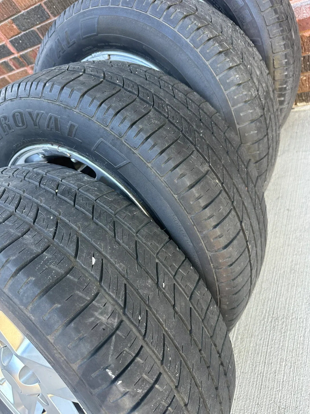 5x114.3, 17”x7” rims with all season tires image indicator(8)