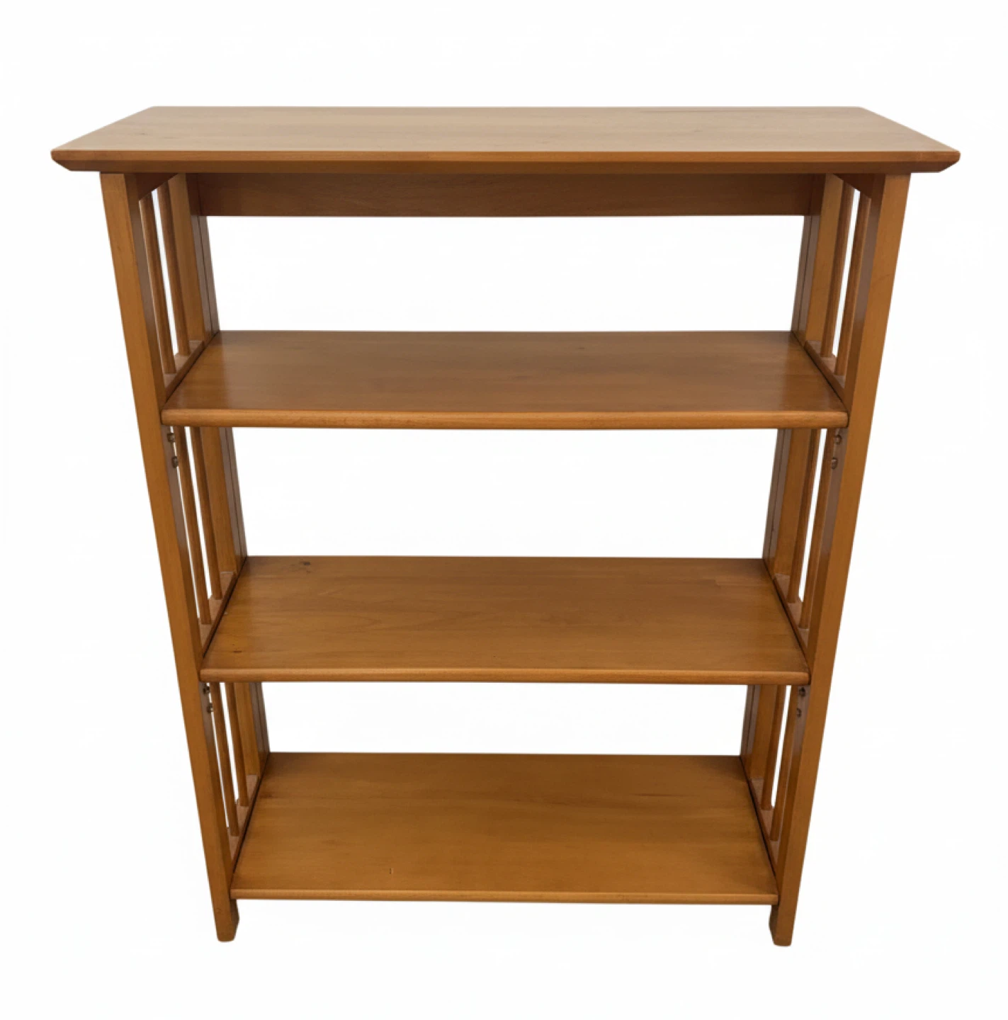 Wooden 4-Shelf Bookcase - photo 2