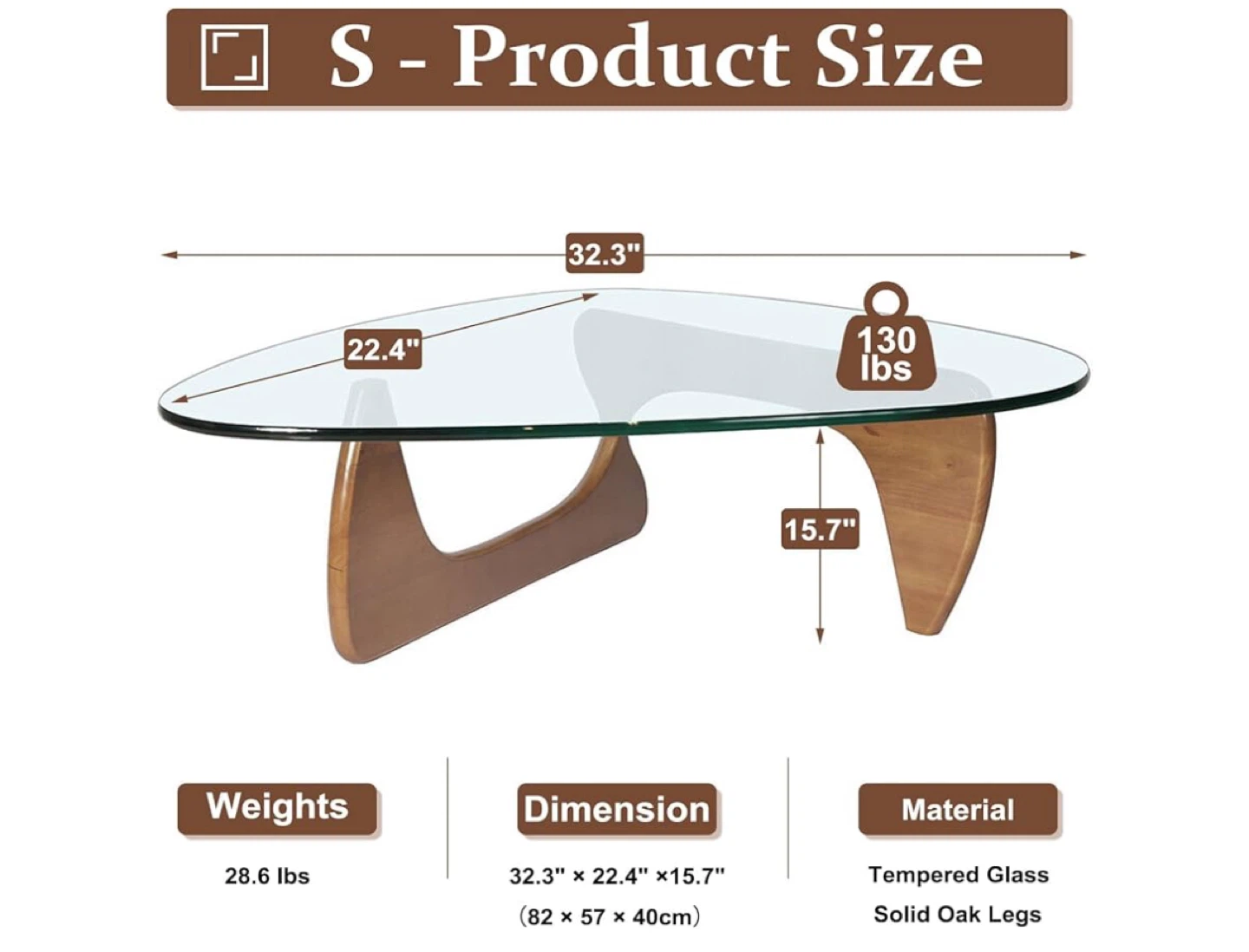 Pritiy Glass Coffee Table - photo 2