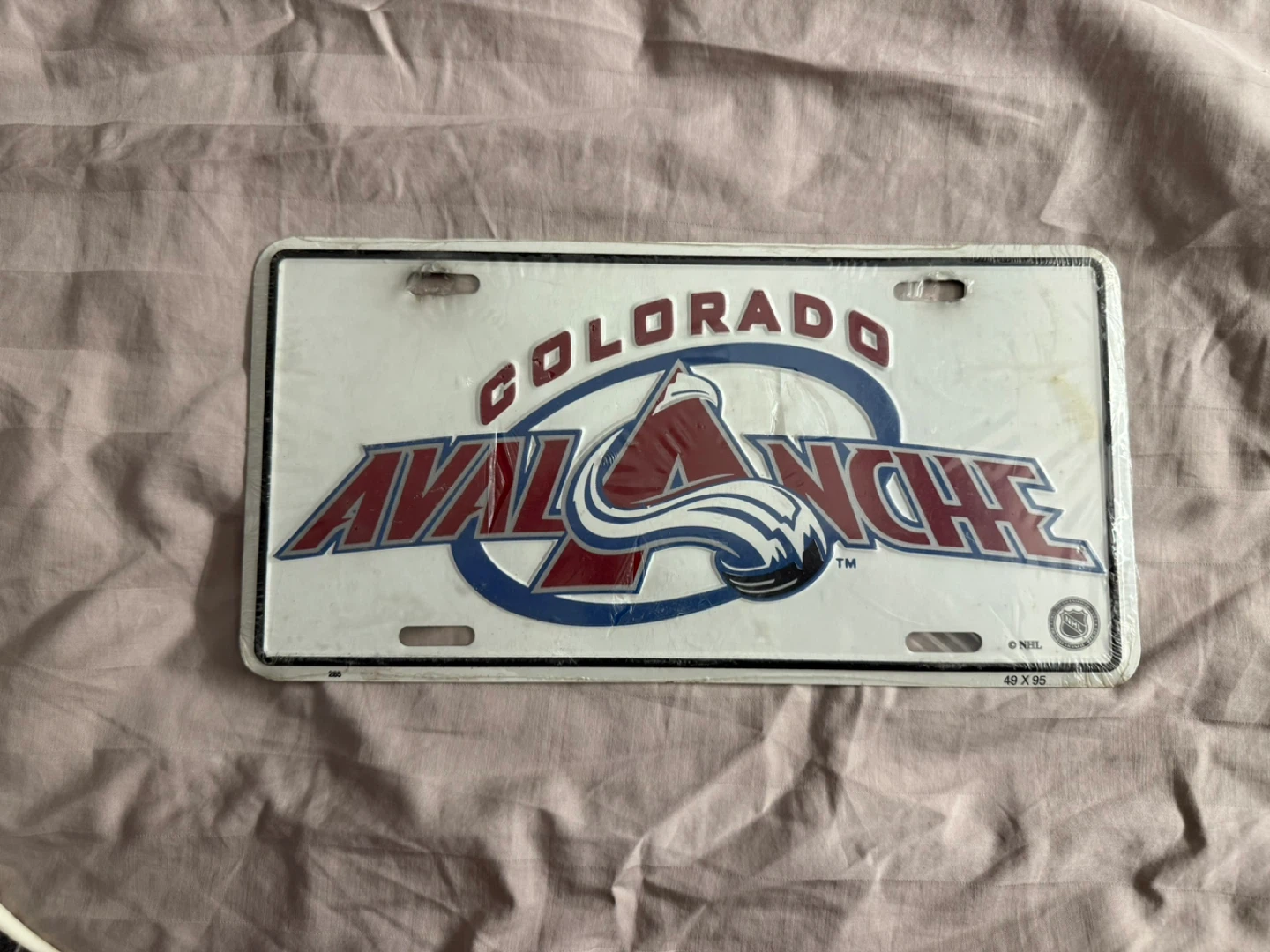 Colorado Avalanche NHL License Plate