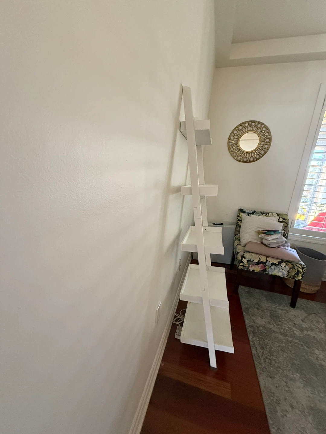 White Ladder Shelf