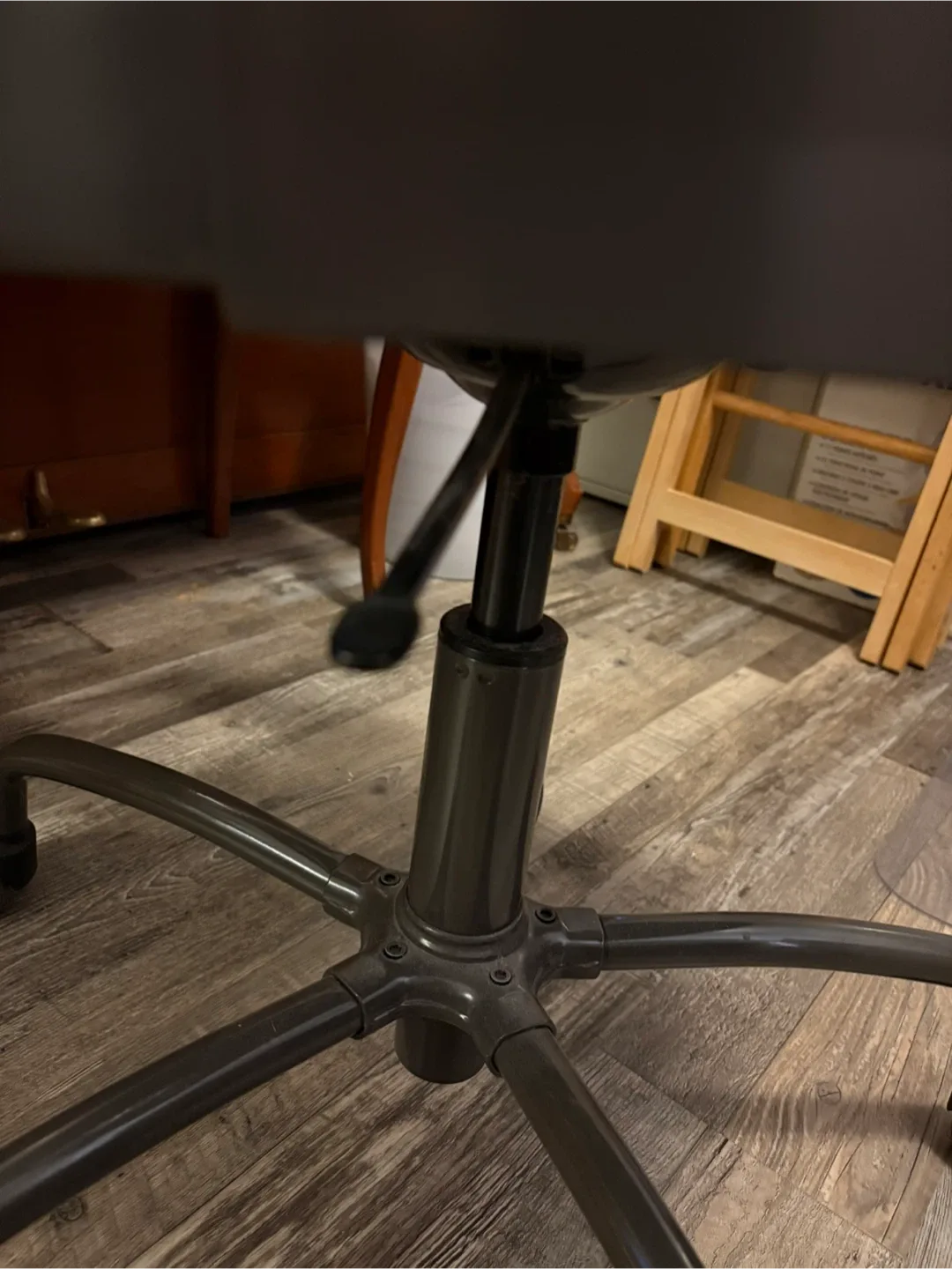 Grey Metal Office Chair image indicator(2)