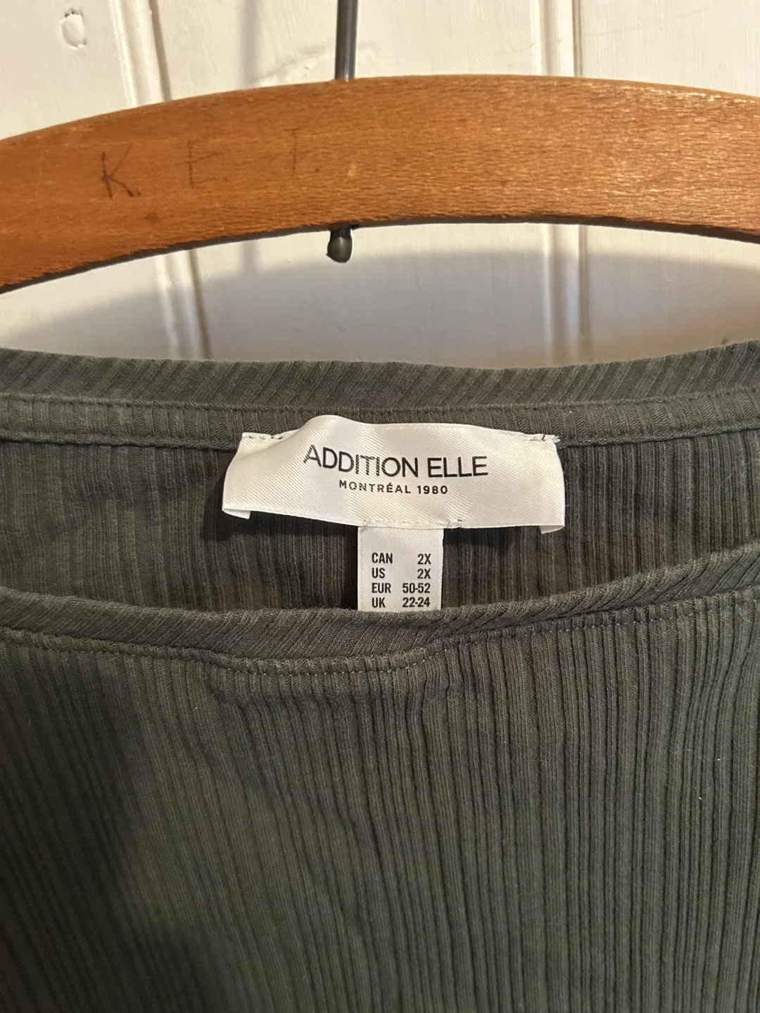 Addition Elle Ribbed Top - 2X image indicator(3)