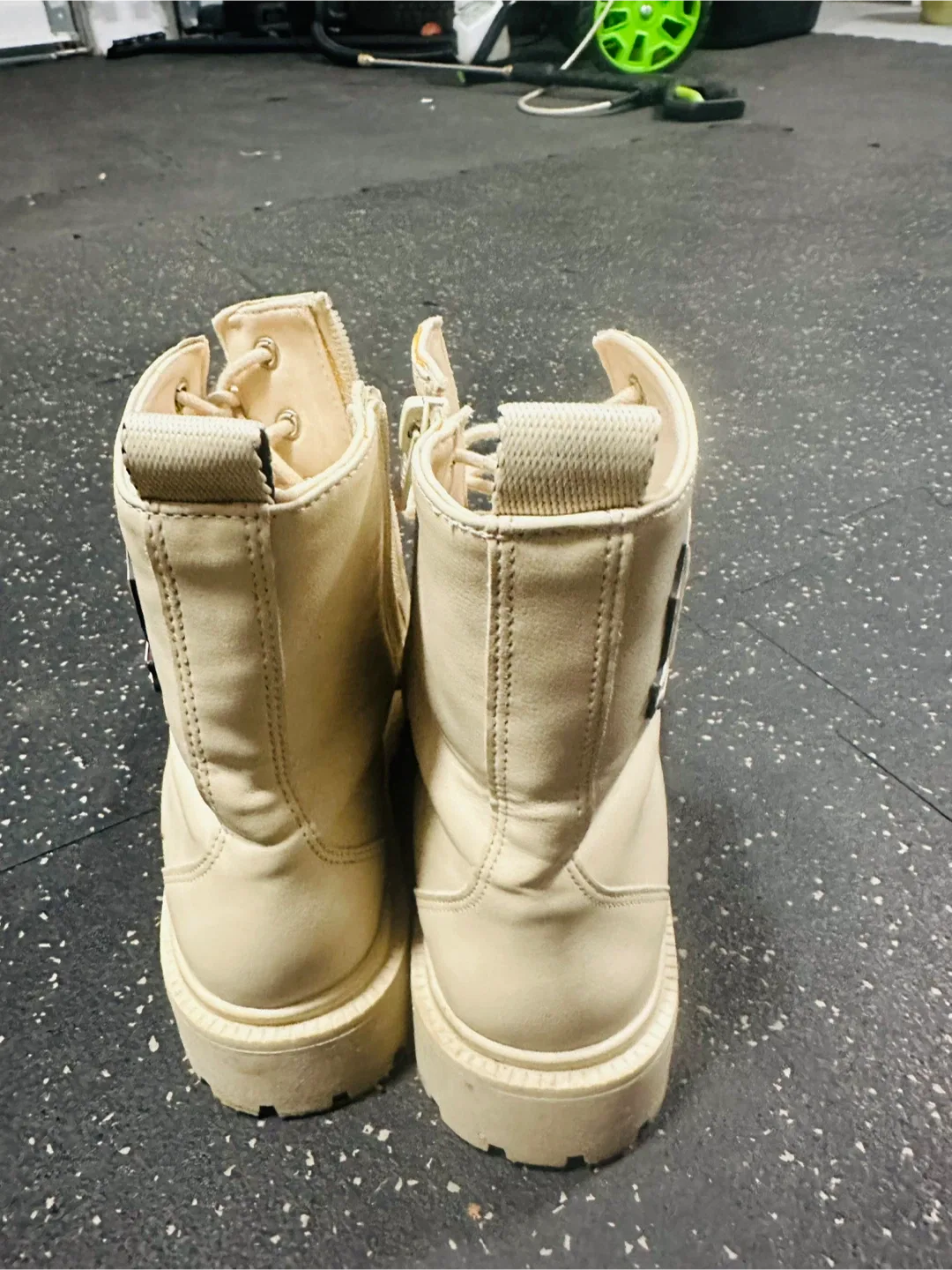 Zara Beige Ankle Boots - Size 39 image indicator(2)