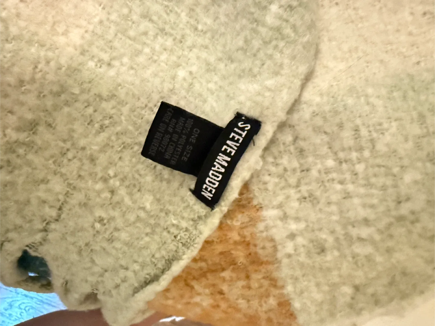 Steve Madden Plaid Blanket Scarf - One Size image indicator(3)