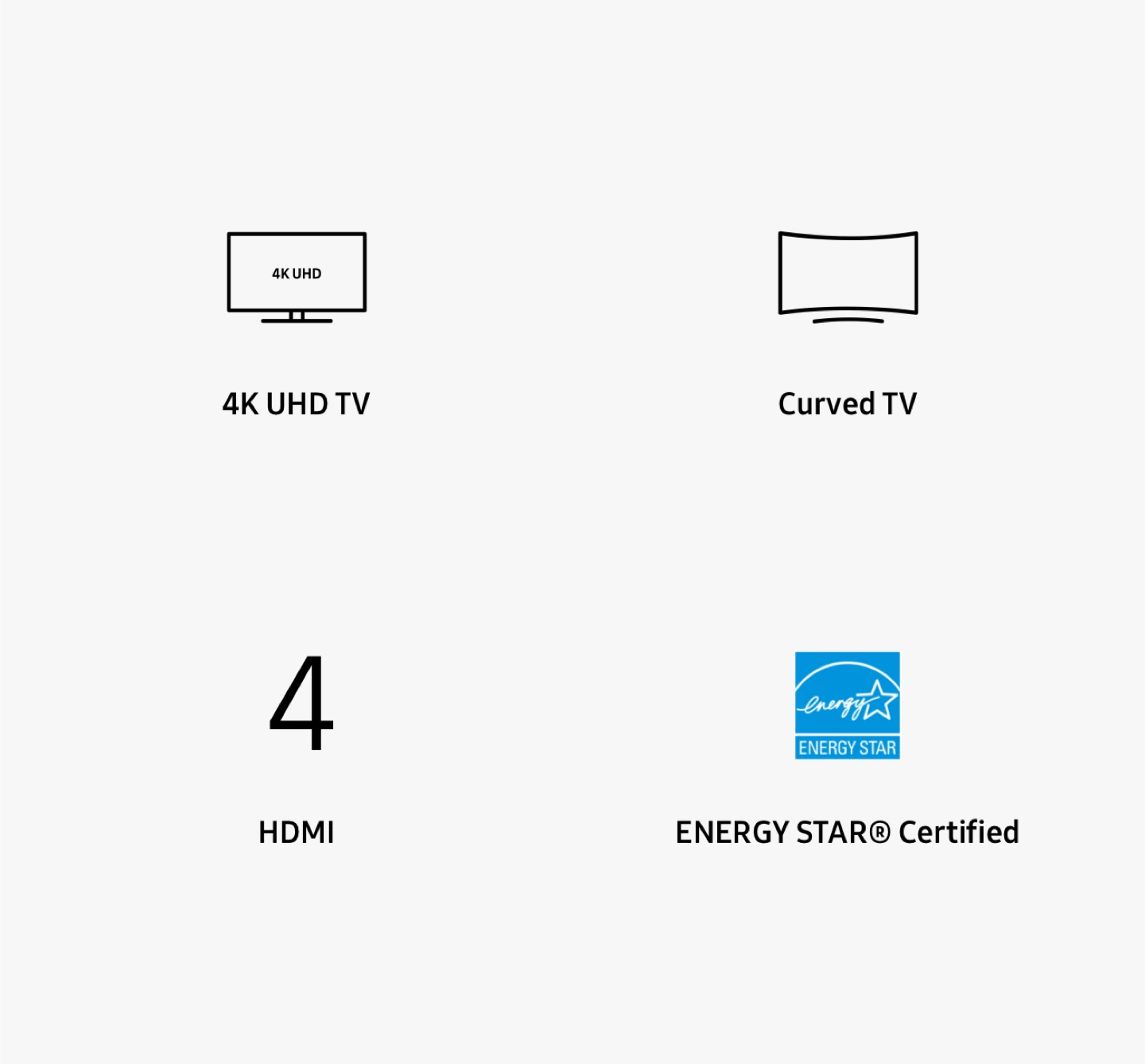 Samsung 55" 4K UHD Curved Smart TV - photo 5