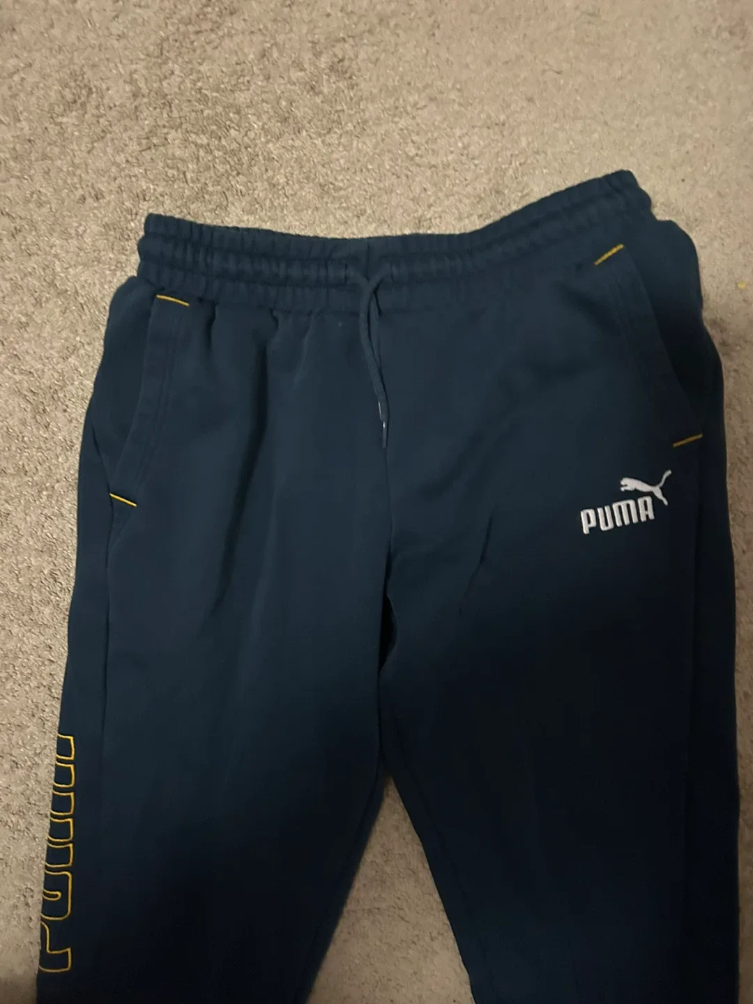 Puma Navy Blue Track Pants image indicator(2)