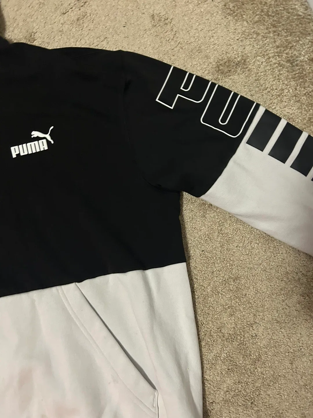 Puma Black & White Hoodie image indicator(4)