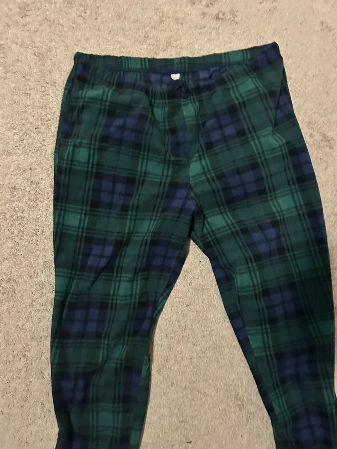 Green Plaid Pajama Pants image indicator(2)