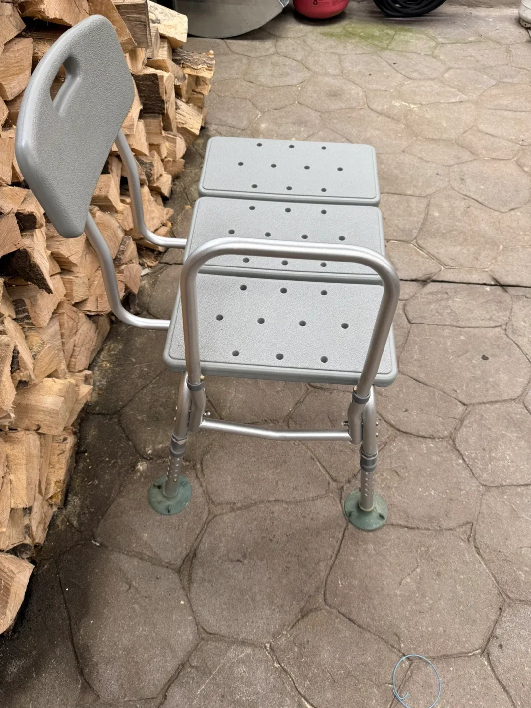 Drive medical transfer tub bench image indicator(3)