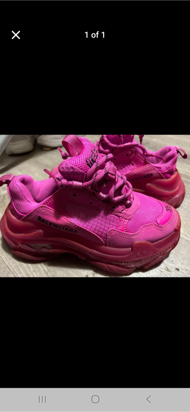 Balenciaga Triple S Sneakers Pink Size 35 - photo 2