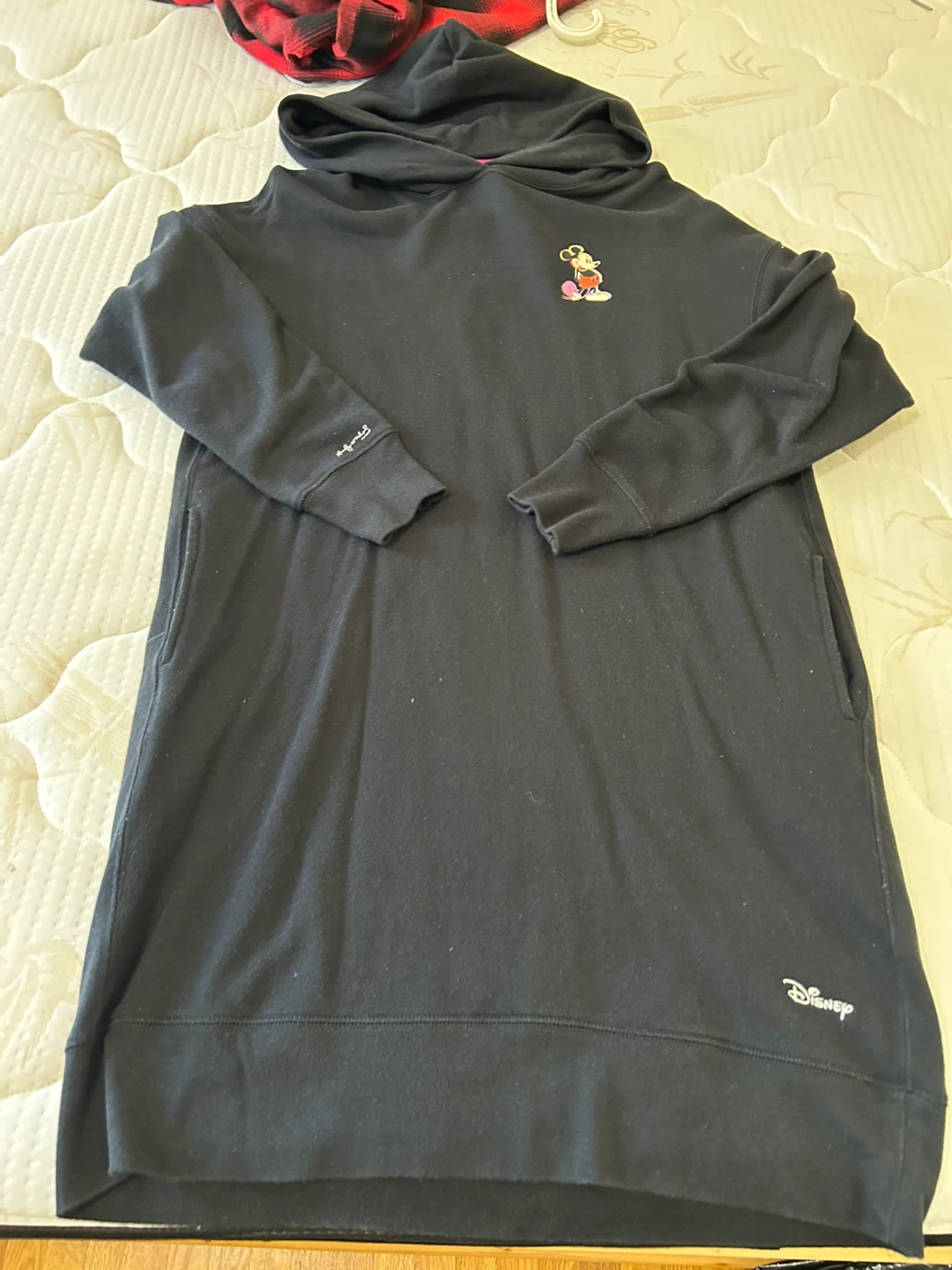 Disney x Uniqlo Black Hoodie Dress Size L - photo 5